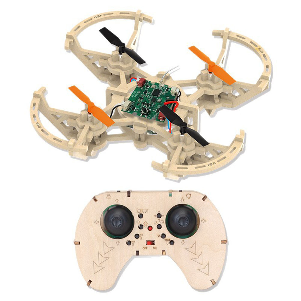 Drewniany model drona RC, 3 tr – Drone Kit Octocopter recenzja i cena